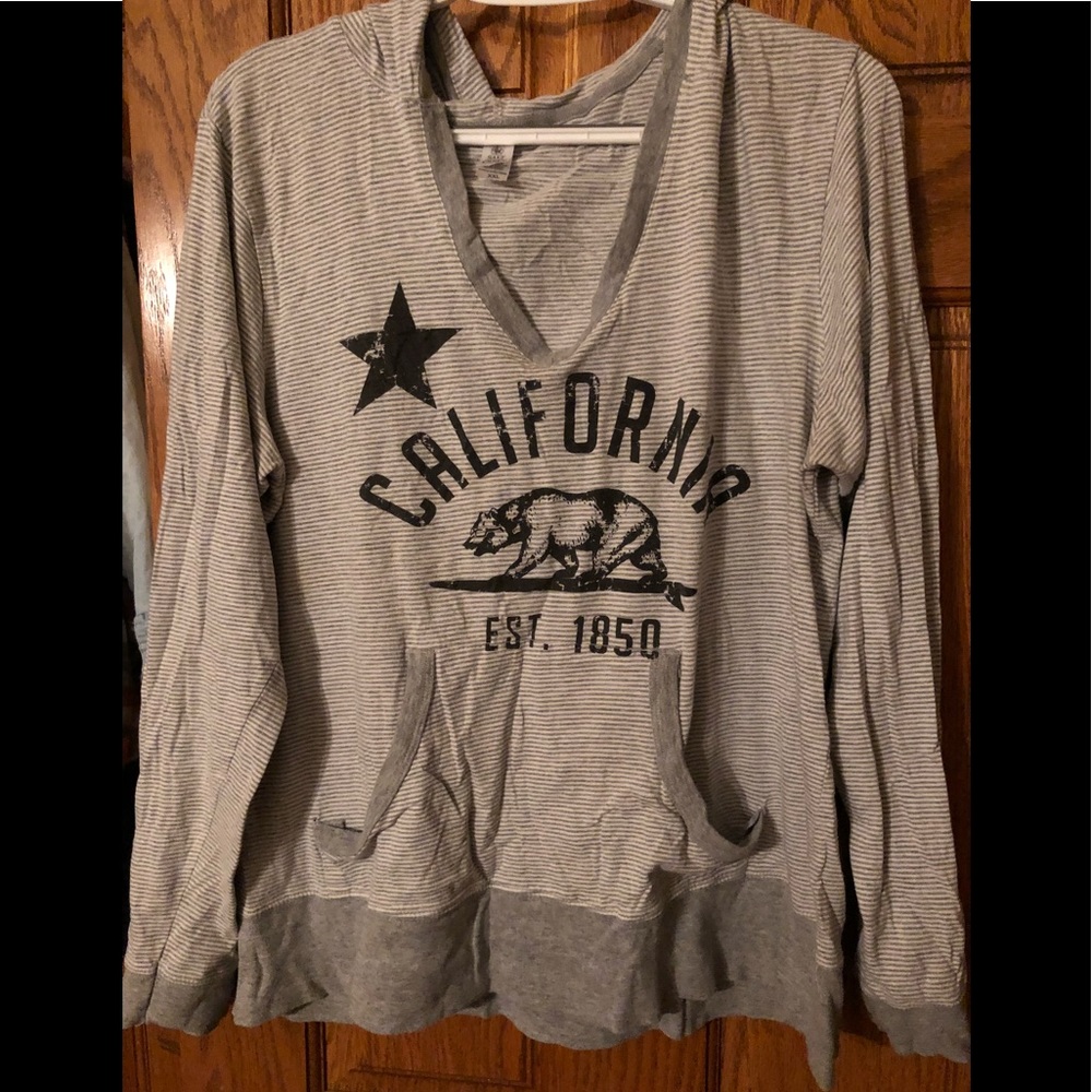 California hoodie plus size